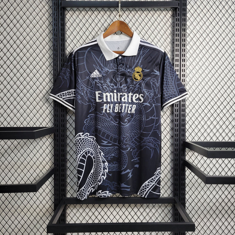 Camisa Real Madrid Black Edição Especial  23/24 - Versão Torcedor